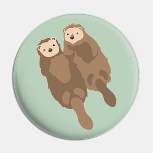 Otters Pin