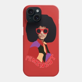 Feminist Afro Phone Case