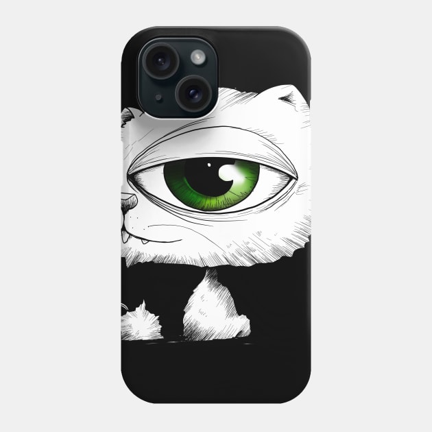 Cat gift Phone Case by Sing-Toe-Wrote 