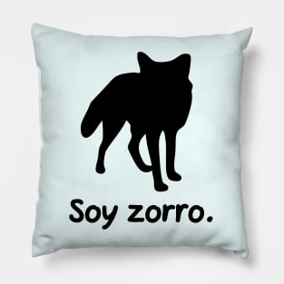 I'm A Fox (Spanish, Masculine) Pillow