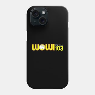 WOWI 103 FM Norfolk Virginia Phone Case