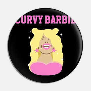 Curvy Barbie Pin