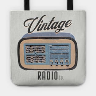 Vintage Radio Tote