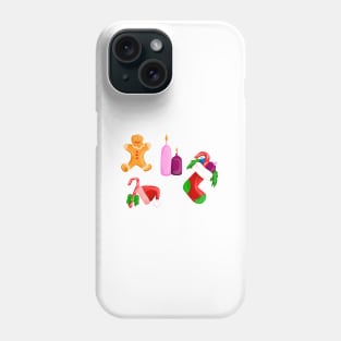 Christmas icons Phone Case