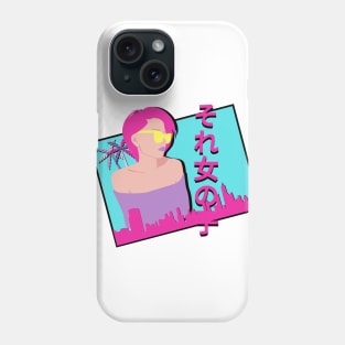 Chic Girl in the City Phone Case