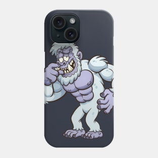 Cartoon Yeti Phone Case