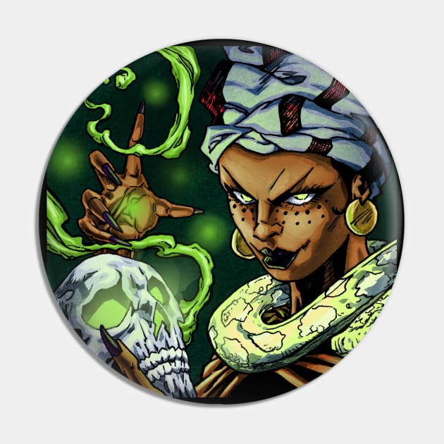 Marie Laveau Pin by Our Fake History