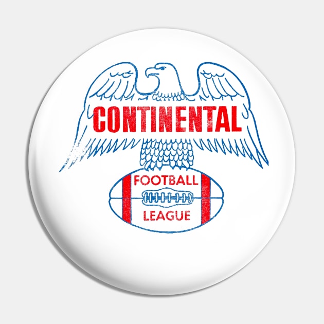 Continental Football League Pin by MindsparkCreative