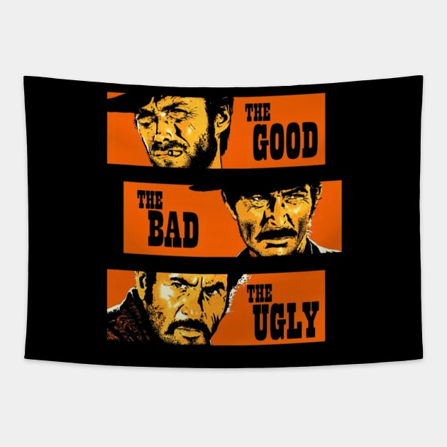 Mod.7 The Good The Bad The Ugly Tapestry by parashop