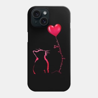 You Are My Valentine Cat Heart Happy Valentine's Day Phone Case