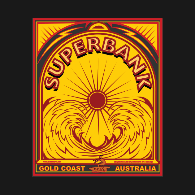 SUPERBANK GOLD COAST AUSTRALIA SURFING by Larry Butterworth