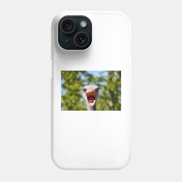 Ostrich Phone Case by BrokenTrophies