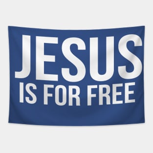 Jesus Is Free Cool Motivational Christian Tapestry