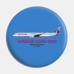 Airbus A350-1000 - Qatar Airways Pin