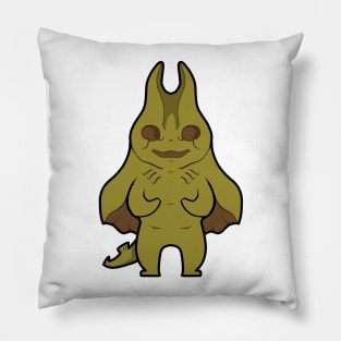 Compendium of Arcane Beasts and Critters - Jenny Haniver (Textless) Pillow