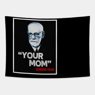 Pink Freud Vintage Style Tapestry