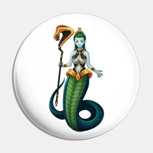 Snake girl Pin