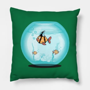 Goldfish Shark Pillow