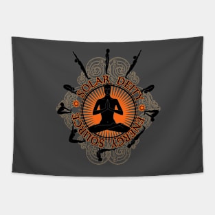 Surya Namaskar Tapestry