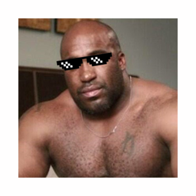 Big Black Man Thug Life Big Black Man Baseball TShir