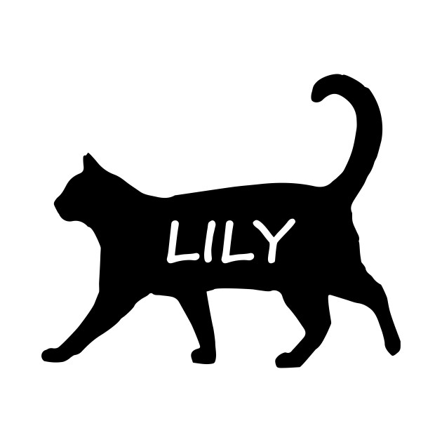 Lily Cat Lily T Shirt Teepublic De