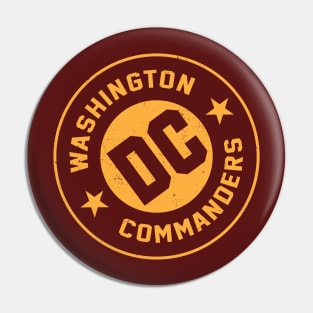 Washington DC Commanders 2 by Buck Tee Pin