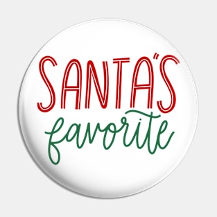 Santas favorite Pin