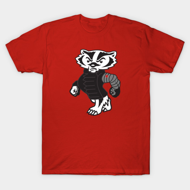 Bucky Badger Winter Soldier Bucky Badger T Shirt Teepublic