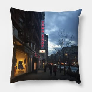 Upper West Side, Manhattan, New York City Pillow