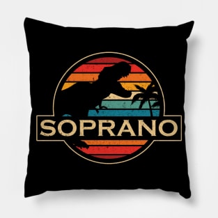 Soprano Dinosaur Pillow