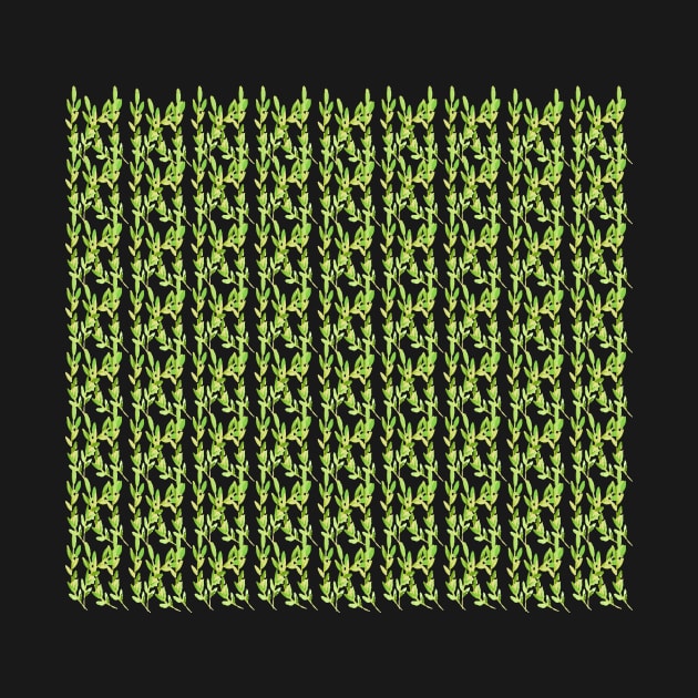 Green Tree aop pattern by green0