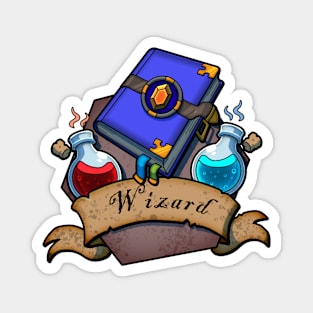 Wizard Logo Magnet