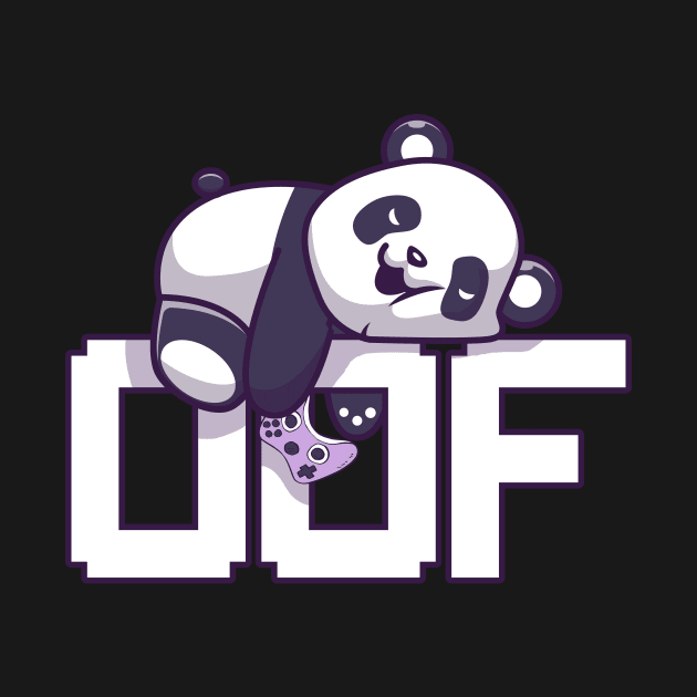 Oof Gamer Meme Internet Culture Panda Gamer Gift by Alex21