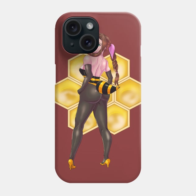 Honey Bee Aerith Phone Case by zeocloud