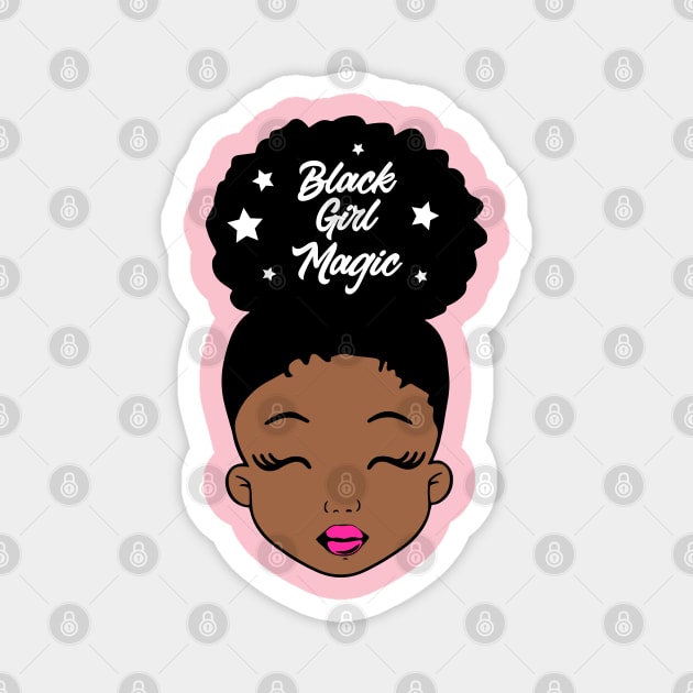 Black Girl Magic, Black History, African American Girl, Black Girl Magnet by UrbanLifeApparel