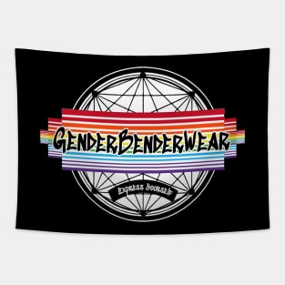 GenderBenderWear (Black) - "Sacred Geometry" Tapestry