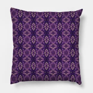 Purple Trendy Pattern V14 Pillow