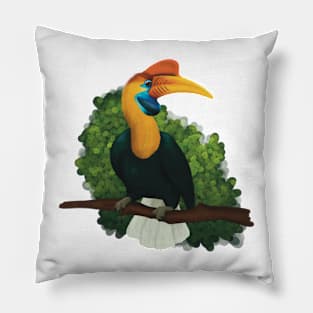 Hornbill Pillow