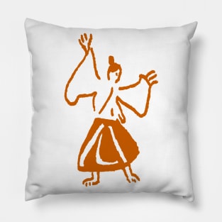 Aikido Figure Pillow