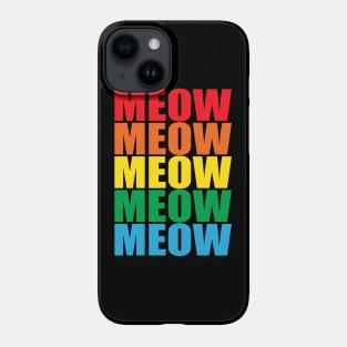 cat meow Phone Case