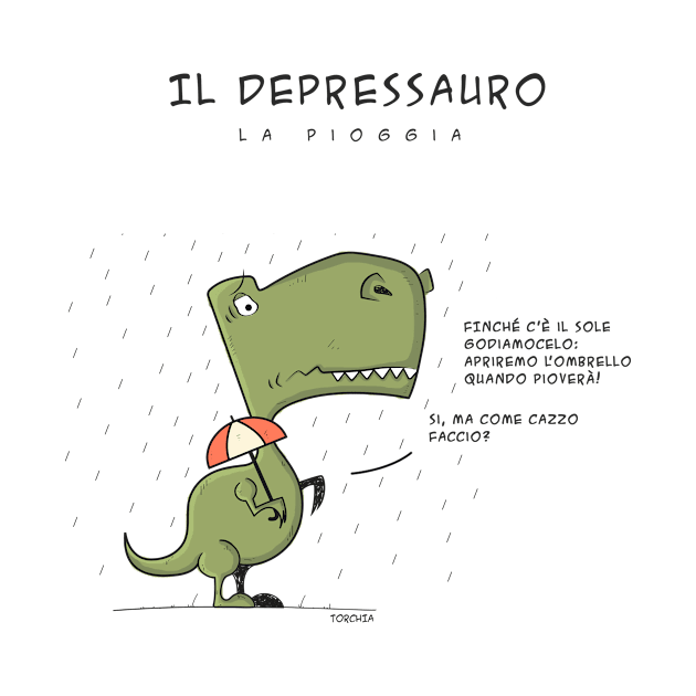 Il Depressauro - La pioggia by Ildepressauro