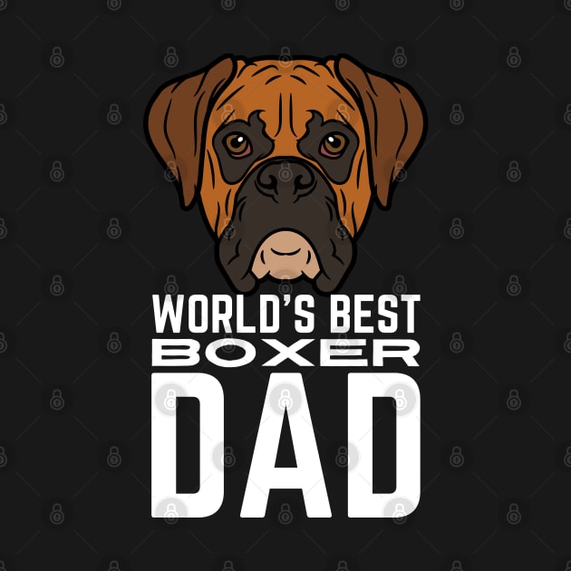 World's Best Boxer Dad by Outfit Clothing