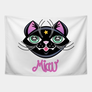 miau cat Tapestry