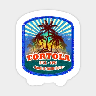 Paradise Island Tortola Magnet