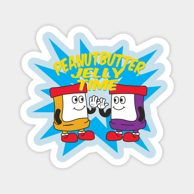 PB JELLYTIME Magnet by toddgoldmanart