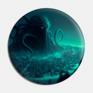 Underwater citadel Pin