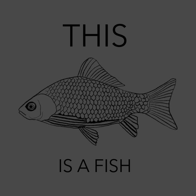 This is a fish. Powerful statement, Powerful fish. by Cyniclothes