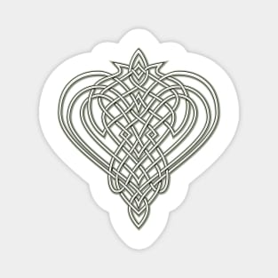 Celtic knot with heart symbol Magnet
