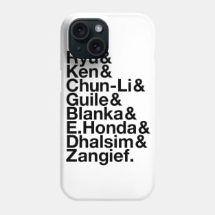 &treet Fighters Phone Case