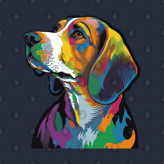 Beagle Dog Art by The Image Wizard